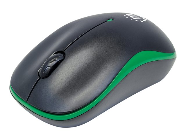 SUCCESS USB WIRELESS MOUSE- 2.4GHZ GREEN/BLACK USB-A 1000DP