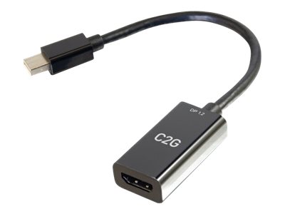 C2G 8in Mini DisplayPort Male to HDMI Female Passive Adapter Converter - 4K 30Hz - adapter - Mini DisplayPort / HDMI - 20.3 cm
