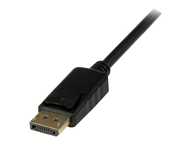 StarTech.com 6 ft DisplayPort to DVI Active Adapter Converter Cable - 6ft (1.8m) Active DP to DVI M/M Cable for PC - 1920x1200 - Black (DP2DVIMM6BS) - Display cable - DisplayPort (M) to DVI-D (M) - 1.8 m - active - black - for P/N: TB3CDK2DP, TB3CDK2DPUE,