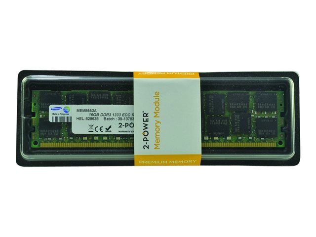 2-Power - DDR3L - module - 16 GB - DIMM 240-pin - 1333 MHz / PC3L-10600 - registered