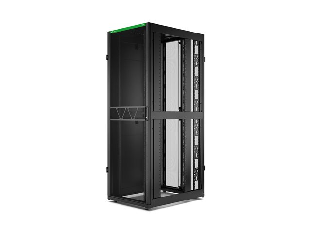 APC NetShelter SX Gen 2 - Rack cabinet - 2258H x 800W x 1070D mm, with sides - floor-standing - black - 48U - 19" - TAA Compliant - for P/N: SMT1000RM1U, SMT750RM1U, SRTL10KRM4UT, SRTL5KRM2UI-HW, SRTL5KRM2UT-HW, SRTL8KRM4UT