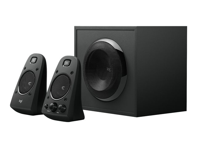 Logitech Z-623 - Speaker system - for PC - 2.1-channel - 200 watt (Total)