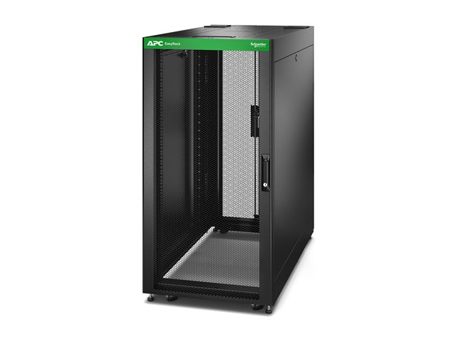 APC Easy Rack - Rack cabinet - black - 24U - 19"