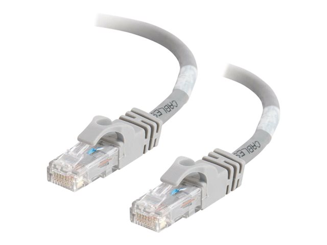 C2G Cat6 Booted Unshielded (UTP) Network Patch Cable - patch cable - 1.5 m - grey