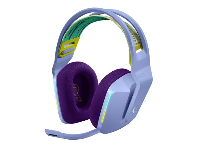 Logitech G G733 LIGHTSPEED Wireless RGB Gaming Headset - headset