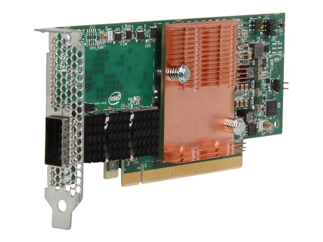 Intel Omni-Path - Network adapter - PCIe 3.0 x16 low profile - 100 Gigabit QSFP28 x 1 - for Apollo 4200 Gen10, ProLiant DL325 Gen10, DL360 Gen9, DL380 Gen10, XL220n Gen10
