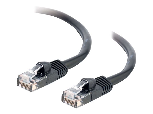 C2G Cat5e Booted Unshielded (UTP) Network Patch Cable - patch cable - 7 m - black