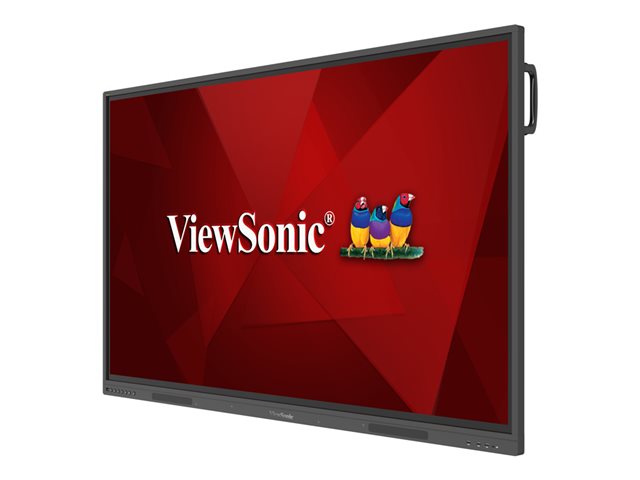 ViewSonic ViewBoard IFP65G1 - 65" Diagonal Class IFPG1 Series LED-backlit LCD display - interactive - with touchscreen (multi touch) / optional slot-in PC capability - 4K UHD (2160p) 3840 x 2160 - Direct LED