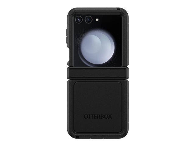 OtterBox Defender Series XT - Back cover for mobile phone - rugged - polycarbonate, thermoplastic elastomer (TPE) - black - for Samsung Galaxy Z Flip6