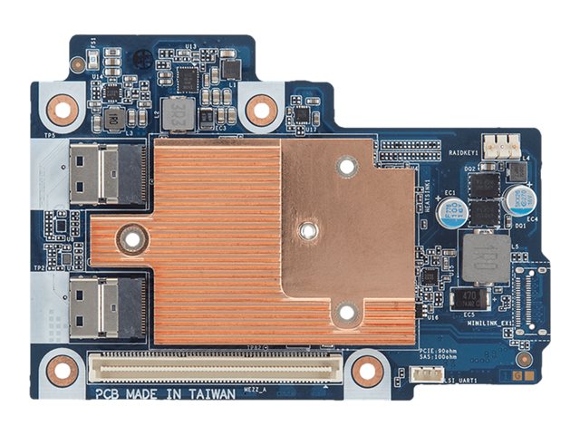 Gigabyte CRAO338 (rev. 1.0) - Storage controller (RAID) - 8 Channel - SAS 12Gb/s - low profile - RAID RAID 0, 1, 10, 1E - PCIe 3.0 x8