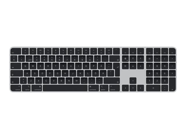 Apple Magic Keyboard with Touch ID and Numeric Keypad - keyboard - Swedish - black keys Input Device