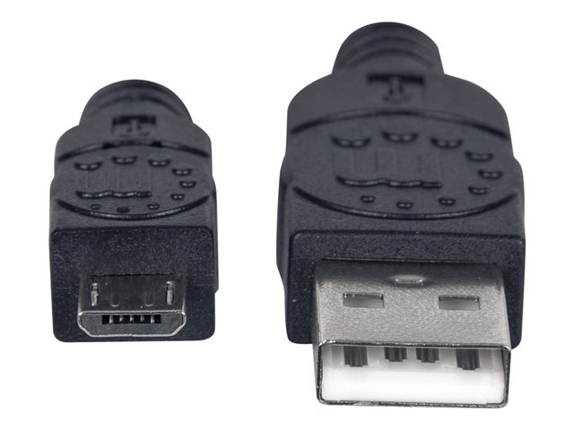 USB-A TO MICRO-USB CABLE 1.8M- MALE/MALE 480MBPS (USB 2.0) BLC
