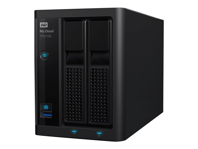 WD My Cloud PR2100 WDBBCL0200JBK - Pro Series - NAS server - 20 TB