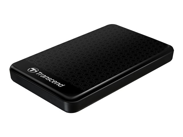 Transcend StoreJet 25A3 - Hard drive - 2 TB - external (portable) - 2.5" - USB 3.0 - black