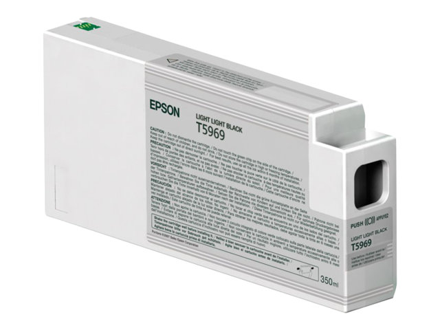 Epson Ink Cartridges, Ultrachrome HDR, T596900, Singlepack, 1 x 350.0 ml Light Light Black