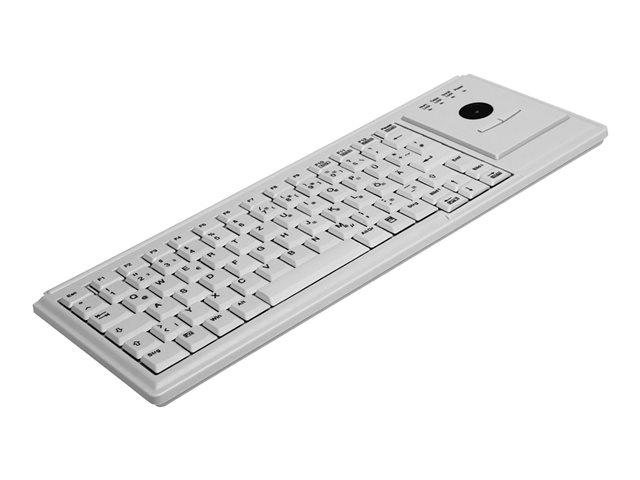 Active Key IndustrialKey AK-4400-T - Keyboard - compact - with trackball - PS/2 - UK - light grey