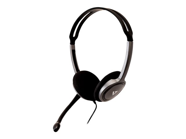 3.5MM STEREO HEADSET W/NOISE CANCELLING BOOM MIC 1.8M CABLE