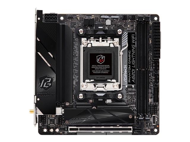 ASRock A620I LIGHTNING WIFI - motherboard - mini ATX - Socket AM5 - AMD A620