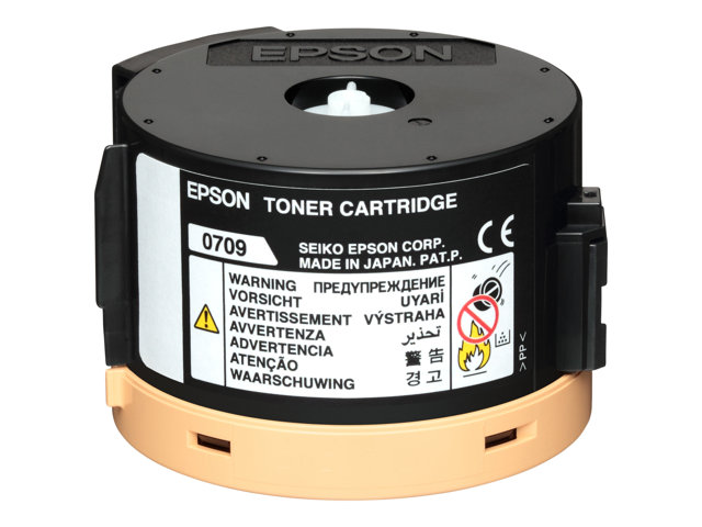 Epson Toner, Toner black, 1 x Black, Standard, S050709, 2,500 Pages