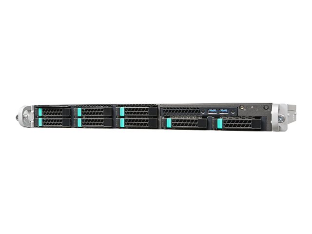 Intel Server System R1208SPOSHORR - Server - rack-mountable - 1U - 1-way - no CPU - RAM 0 GB - SATA - hot-swap 2.5" bay(s) - no HDD - monitor: none