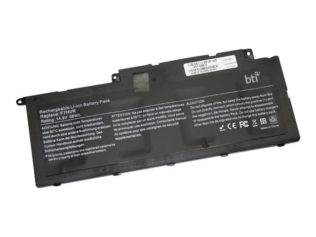 BTI 4C BATTERY LATITUDE 7437 OEM: 451-BBEO F7HVR