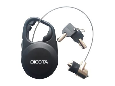 Security Cable T-Lock Retractable, masterkeyed, 3x7mm slot