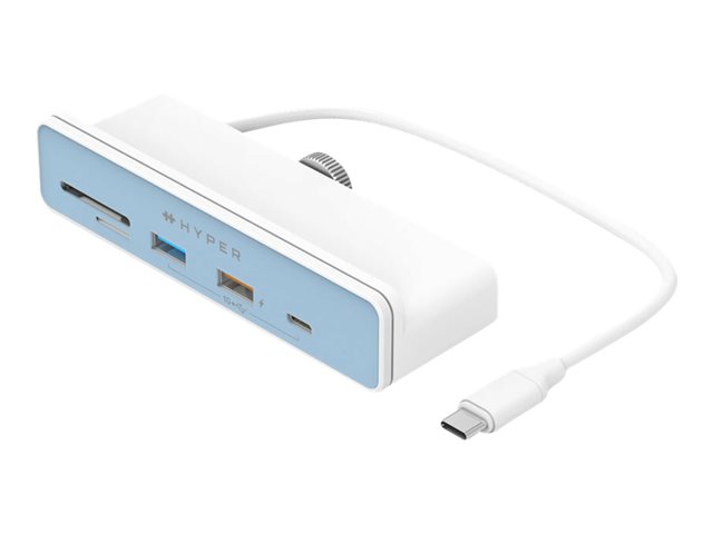 HyperDrive 6-in-1 Hub - docking station - USB-C - HDMI