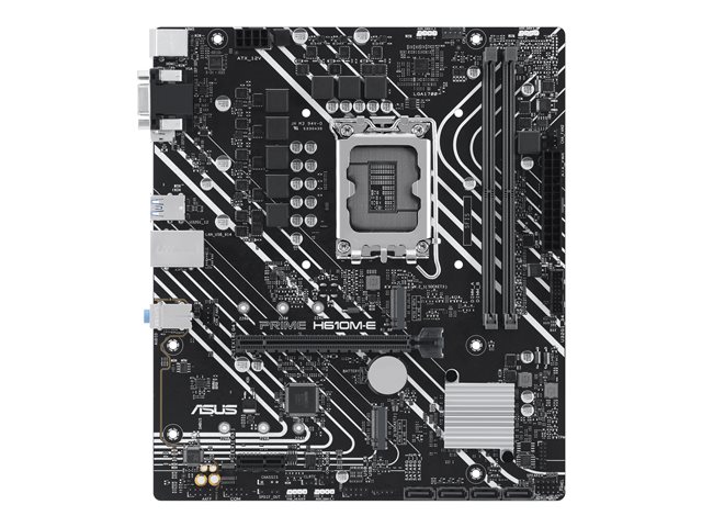 ASUS PRIME H610M-E-CSM - motherboard - micro ATX - LGA1700 Socket - H610