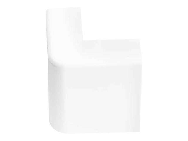 StarTech.com 20 Pack Cable Raceway Outside Corner Connectors for CBMWWD3211, Cable Management Accessories, Channel Raceway Fitting, Wiring Duct 90 Degree Outside Elbow, Plastic, UL Listed - ABS Plastic, UL94 HB (CBMWWD3211O) - cable raceway outside corner