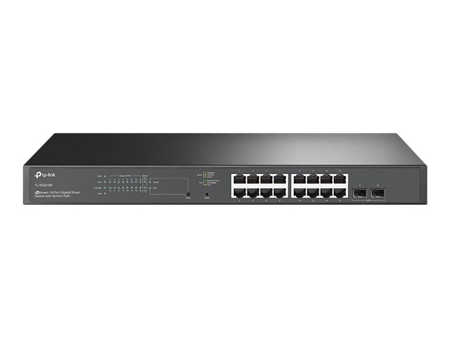 TP-Link JetStream TL-SG2218P V1.60 - switch - 18 ports - smart - rack-mountable