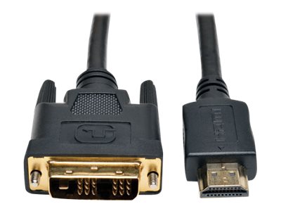 Eaton Tripp Lite Series HDMI to DVI Adapter Cable (M/M), 30 ft. (9.1 m) - adapter cable - HDMI / DVI - 9.15 m