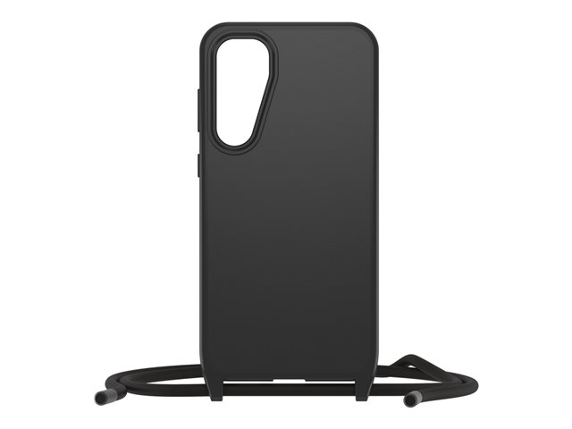OtterBox React Series - Back cover for mobile phone - necklace - black - for Samsung Galaxy S23 FE