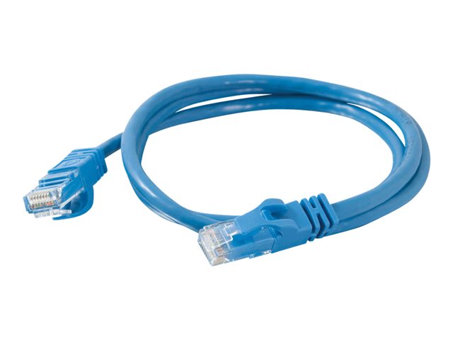 C2G Cat6 Booted Unshielded (UTP) Network Patch Cable - patch cable - 20 m - blue