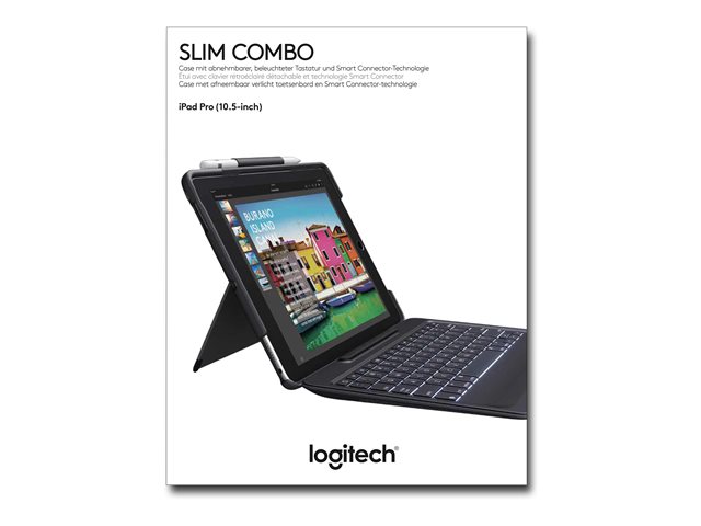 SLIM COMBO FOR IPAD PRO 10.5 IN BLACK - CH - CENTRAL