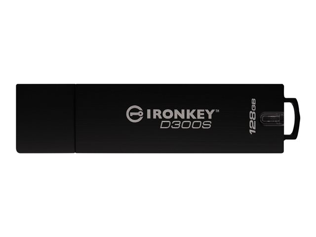 IronKey D300S - USB flash drive - 128 GB - TAA Compliant