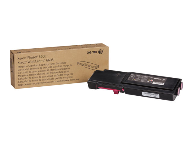 Xerox Phaser 6600 - Magenta - original - toner cartridge - for Phaser 6600, WorkCentre 6605