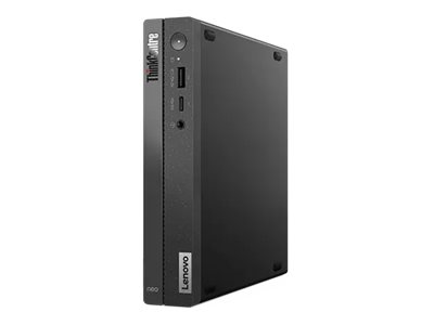 Lenovo ThinkCentre neo 50q Gen 4 12LN - Tiny Core i5 13420H / up to 4.6 GHz - RAM 8 GB - SSD 256 GB - TCG Opal Encryption 2, NVMe - UHD Graphics - Gigabit Ethernet - Win 11 Pro - monitor: none - keyboard: UK - black - Lenovo TopSeller - with 1 Year Lenovo