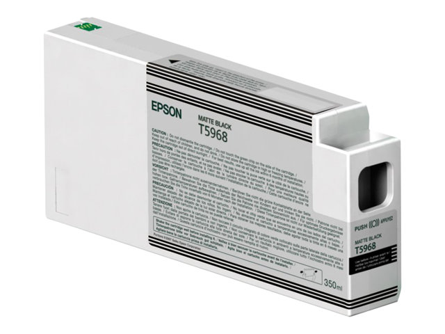Epson Ink Cartridges, Ultrachrome HDR, T596800, Singlepack, 1 x 350.0 ml Matte Black