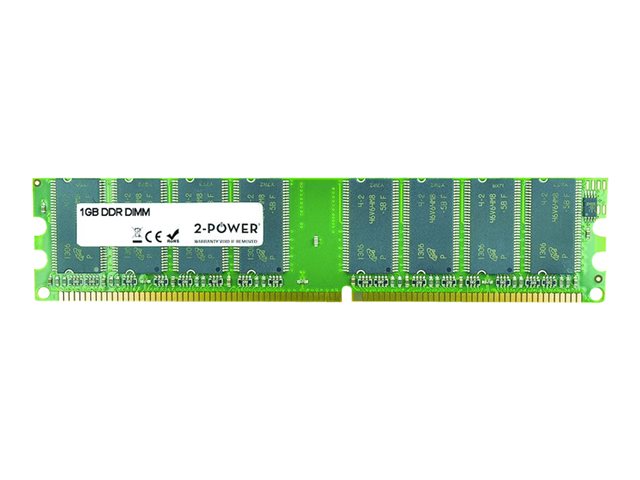 2-Power - DDR - module - 1 GB - DIMM 168-PIN - 400 MHz - unbuffered