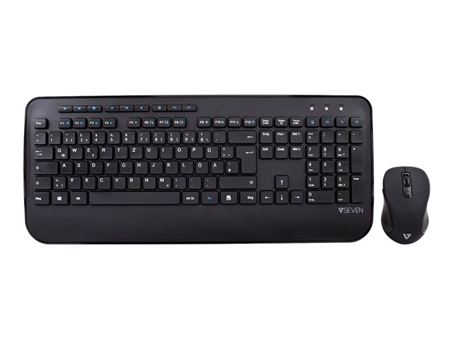 V7 CKW300DE - keyboard and mouse set - QWERTZ - German Input Device