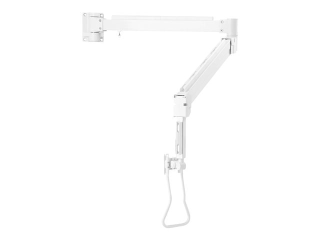 Tripp Lite Safe-IT Extended-Reach TV Wall Mount with Antimicrobial Tape for 17" to 32" Displays mounting kit - full-motion - for monitor / TV / notebook - white