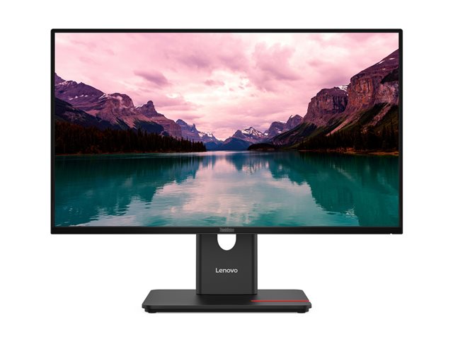 Lenovo ThinkVision T24-40 - LED monitor - 24" (23.8" viewable) - 1920 x 1080 Full HD (1080p) @ 120 Hz - IPS - 250 cd/m² - 1500:1 - 4 ms - HDMI, VGA, DisplayPort - raven black