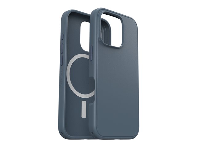 OtterBox Symmetry Series - Back cover for mobile phone - MagSafe compatibility - polycarbonate layer, thermoplastic elastomer (TPE) - bluetiful (blue) - for Apple iPhone 16 Pro