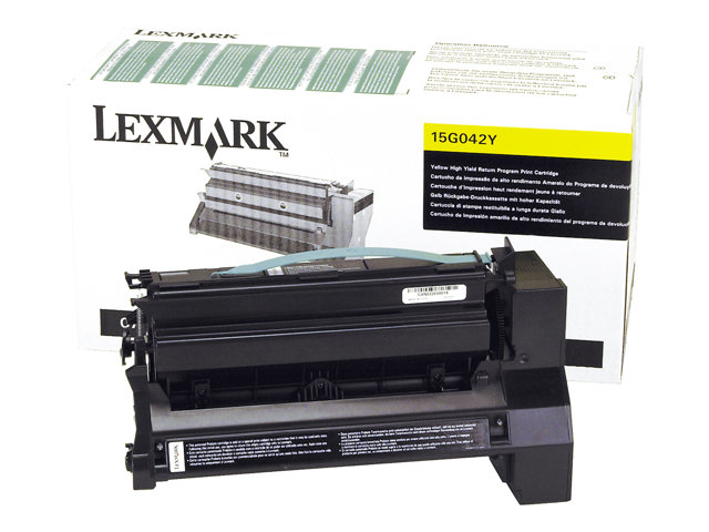 LEXMARK TONER YEL 15K C752/762 LEXMARK TONER YEL 15K C752/762
