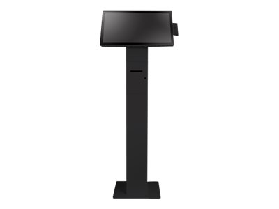 UTC-750 BLACK FLOOR SINGLE KIOSK WITH PRINTER