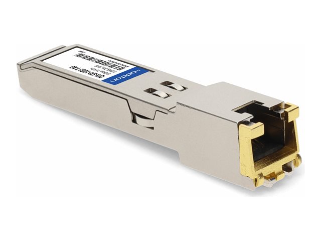 AddOn - SFP+ transceiver module - 10 GigE - 10GBase-T - RJ-45 - up to 30 m - TAA Compliant - for P/N: SFP-10G-T-0DB-AO