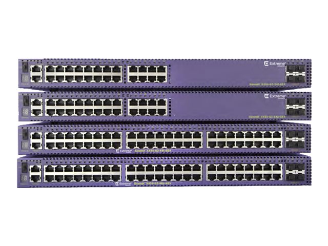 Extreme Networks Summit X450-G2 Series X450-G2-24t-10GE4 - Switch - Managed - 24 x 10/100/1000 + 4 x 10 Gigabit SFP+ - rack-mountable