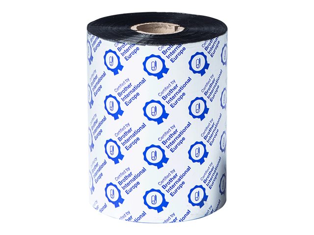 Brother Premium - Black - 110 mm x 600 m - print ribbon (pack of 6) - for Brother TD-4650, TD-4750, Titan Industrial Printer TJ-4520, TJ-4522