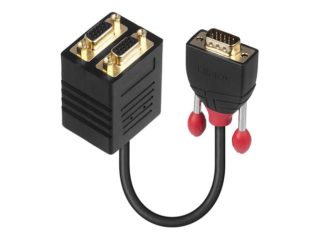 0.18M VGA TO 2 X VGA SPLITTER CABLE 15 PIN M TO 2X15 PIN F