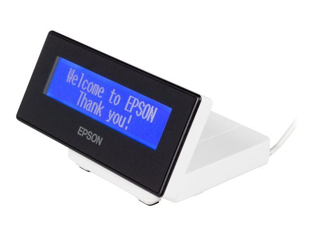 DM-D30 DISPLAY FOR TM-M30 WHITE RETAIL USB2.0 MAX40 20COL/2LINE